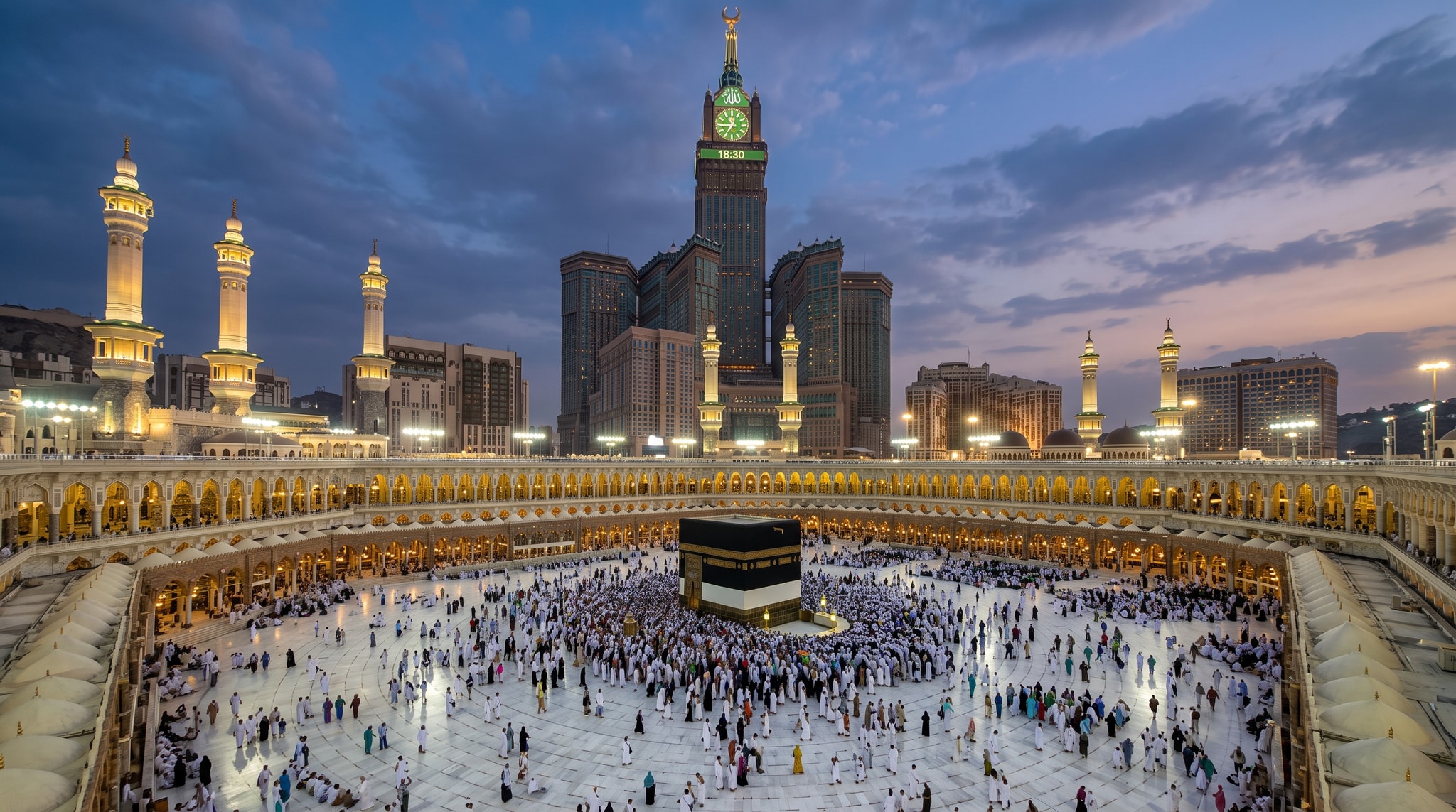 Masjidil Haram dan Ka'bah di Makkah